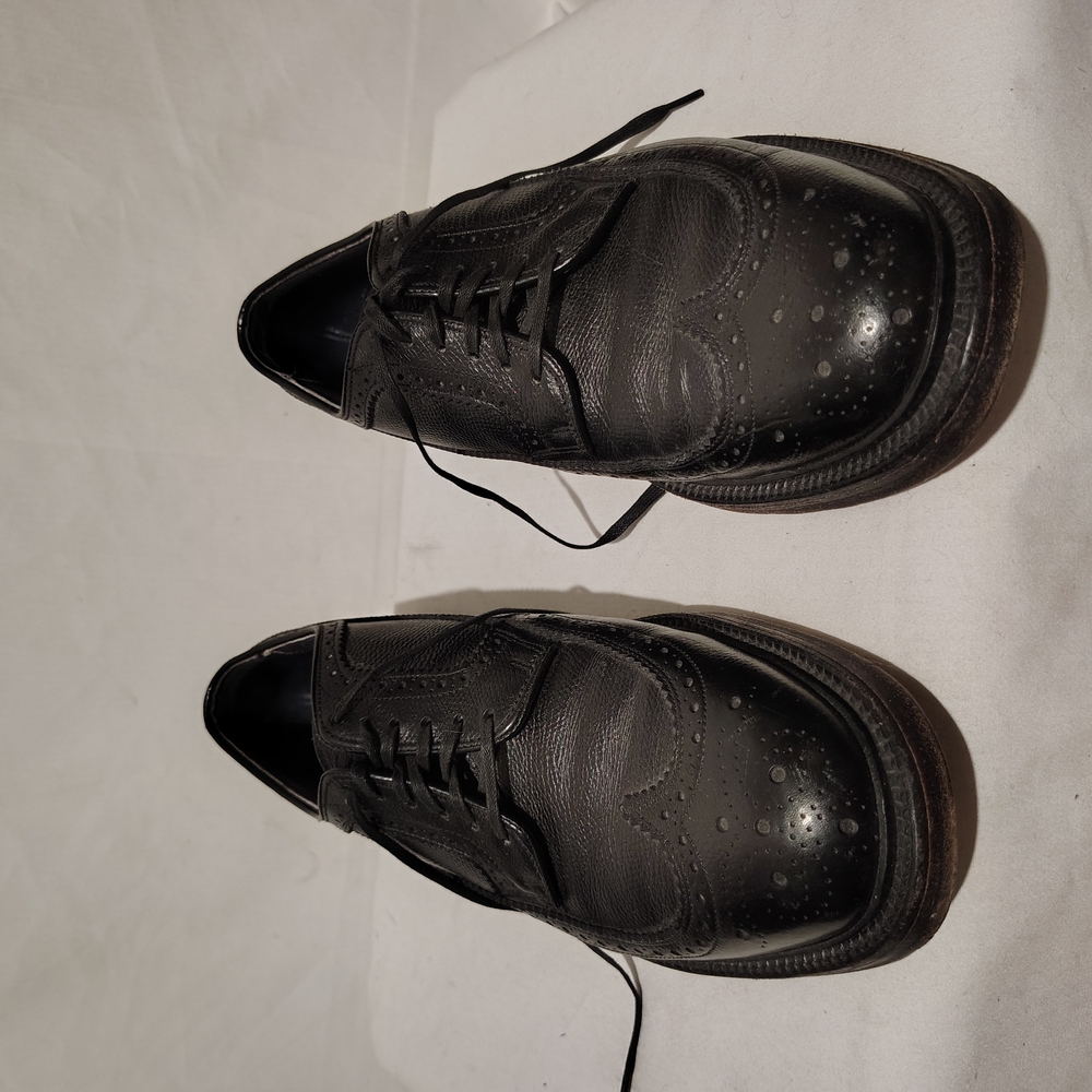 Classic Hanover, dress shoes, black, neolite/goodyear sole, leather, size 12